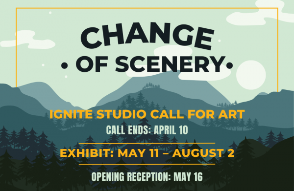 Image for event: Artist Reception: Change of Scenery
