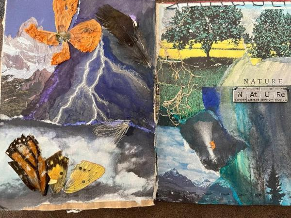 Image for event: Altered Journals with Teaching Artist Meg Marshall